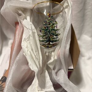 Spode Wine Glasses NIB set of 4